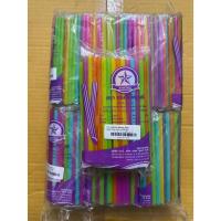 ราคา หลอดเกล็ดหิมะ หลอดดูดน้ำส้ม สีสดคละสีเส้นในห่อ ขนาด 6 มม.ยาว 15 ซม. จำนวน 1 แพ็ค / 10 ห่อ (25026250688)