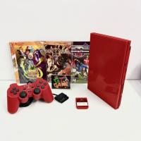 ราคา Ps2 Slim Limited Cinnabar Red SCPH-90006 Coppy disc 90% Ps2 เพลทูสลิมลิมิเตดอิดิชั่นสีเเดงรุ่น (44152472152)
