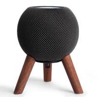 ราคา [คลังสินค้าพร้อม] Homepod mini Bracket Walnut apple Audio ลําโพงขนาดเล็กอุปกรณ์เสริมแร็คยกระดับฐานไม้เดสก์ท็อปกันลื่น (29586500445)