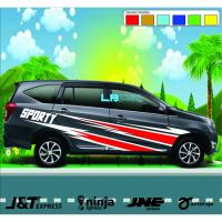ราคา สติ๊กเกอร์แต่งรถ Sigra Calya ล่าสุด Avanza Xenia Innova Rush Variation Trim (27089158389)