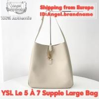 ราคา Shopee ถูกที่สุดถุงของแท้Saint Laurent/YSL LE 5 À 7 Supple Large Hobo Bag กระเป๋าสะพายไหล่ ยอดฮิต ข (26527904413)