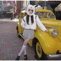 ราคา ส่งต่อ กระโปรงกางเกงเทนนิส จับจีบ ซิปข้าง สีครีม Promthong Size S (40960594779)