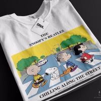 ราคา เสื้อยืดโอเวอร์ไซร์ ป้าย DNA ลาย snooppy (19318944946)