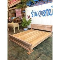 ราคา ✨ส่งฟรี✨Dokbuashop45- เตียงญี่ปุ่นเรียบ 6 ฟุต พื้นลอย ไม้สักแท้⚠️ใต้/อีสาน มีค่าส่งเพิ่มเติม⚠️ (41500577282)