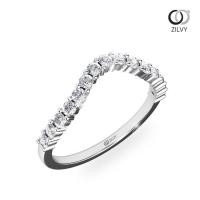 ราคา Zilvy - แหวนหญิงเพชรน้ำร้อย 0.30 กะรัต (GR813) (11400200987)