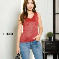 ราคา เสื้อไหมพรมกากเพชร คอวี แขนกุด ทรงเข้ารูป ใส่สบาย เนื้อผ้าดีมาก ยืดได้เยอะ วิ้งเล่นไฟสวยมากๆ อก: 26-38ยาว: 21”ป้ายPIMM (6184620971)