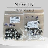 ราคา SPC ข้อต่อลม ข้อต่อตรง เกลียวนอก เสียบสายลม ขนาดเกลียว 1/4 เสียบสายลม 6มิล 8มิล/BT/RNK (26784467846)