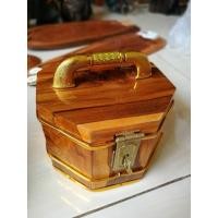 ราคา ถังออมสินไม้สัก กระปุกออมสินไม้สัก - ทรงแปดเหลี่ยม ขนาด 6 นิ้ว (1380830656)