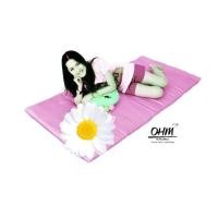 ราคา OHM ปลอกที่นอนปิคนิคแบบมีซิป ผ้าเครปซาติน 220 เส้น ขนาด 5 ฟุต (สีชมพูหวาน) (3617533046)