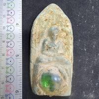 ราคา พระฤาษีปรกโพธิ์เนื้อชิน เม็ดพระธาตุ กรุดอยไซ (43256394393)