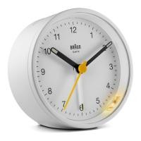 ราคา Braun คลาสสิก Analogue นาฬิกาปลุก Snooze Light การเคลื่อนไหวที่เงียบสงบ Crescendo Beep Alarm BC12W, เกาหลี (26730282597)