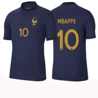 ราคา เสื้อทีมชาติฝรั่งเศส แฟนเอดิชัน ฟุตบอลโลก 2022 สำหรับบ้านและเยือน (27689172775)