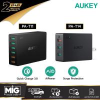 ราคา Aukey หัวปลั๊กชาร์จเร็ว 6 ช่อง ชาร์จเร็ว Ai Power 4 ช่อง ชาร์จด่วน QC 3.0 2 ช่อง รุ่น PA-T11, รุ่น PA-T14 (6370852651)