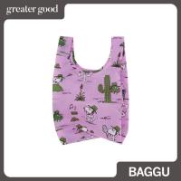 ราคา Baggu - Baby Baggu in Peanuts Snoopy Pink Spike (40705722754)