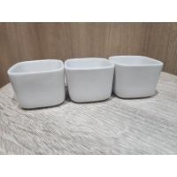 ราคา กระถางต้นไม้ เซรามิค 2 นิ้ว เซท 3 ชิ้น (26902966801)