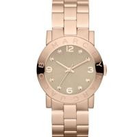 ราคา Marc by Marc Jacobs Rose Dial Stainless Steel Quartz Women's Watch MBM3221 36mm (22720526364)