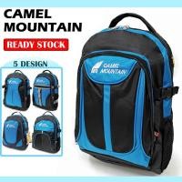 ราคา Camel Mountain Outdoor Unisex Backpack Bag Camping Sports Bag Beg Lelaki (21289127171)