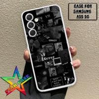 ราคา เคส Samsung A55 5G ล่าสุด 2024 Motif [vns] เคส Samsung A55 5G เคส Samsung A55 5G Softcase Clear Softcase Cool Case ล่าสุด Sofkes (43905764516)