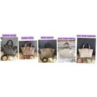 ราคา Coach แท้ ✔️ พร้อมส่ง กระเป๋าสะพายพัดหนังแคนวาสลาย C | Coach Small Kelsey in Signature Canvas (2372524079)