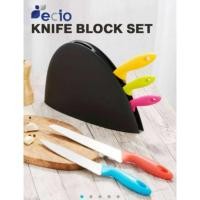 ราคา เซ็ตมีดทำครัว 5 ชิ้น พร้อมแท่นเก็บมีด (10367001591)