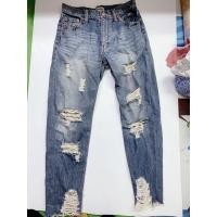 ราคา กางเกงยีนส์ทรงบอยแต่งขาดเท่มาก (1243700747)