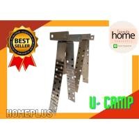 ราคา ขายึดตัวยู(U-CAMP)สำหรับครอบรับบแห้งหลังคาขายึดตัวยูใช้คู่กับครอบระบบแห้งให้หลังคาสวยงาม (19114155088)