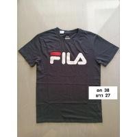 ราคา เสื้อยืด Fila มือสอง ของแท้ ไซส์ S / XL (23454547526)