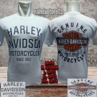 ราคา ของแท้ 1903 Harley-Davidson เสื้อยืดแขนสั้นสีขาวแฟชั่นสไตล์วินเทจ S-5XL (24490241991)