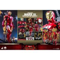 ราคา HOT TOYS QS021 IRON MAN 2 : MARK IV WITH SUIT-UP GANTRY (19383994744)