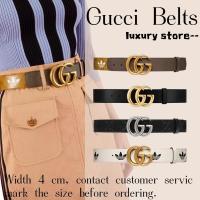 ราคา กุชชี่ Gucci adidas x Gucci GG Marmont เข็มขัด/กว้าง 4ซม./ชาย/แท้ (26513991599)
