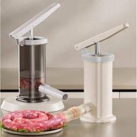 ราคา ที่ยัดไส้กรอกแบบคันโยกมือกด ที่ทำไส้กรอกโฮมเมด เครื่องทำฮอทดอก กระบอกยัดไส้ทำฮอทดอก (29878610793)