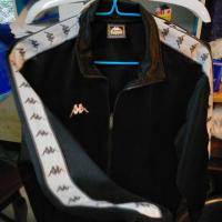 ราคา เสื้อวอร์มแท้ kappa มือสอง อก46ยาว27 สีดำ ใหม่มากไม่มีตำหนิเลย (3837462737)