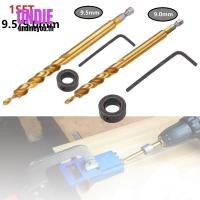 ราคา UNDIE⭐Hex Pocket Hole 3/8 นิ้ว Step Drill Bit Stop Collar Set สําหรับ Kreg Jig Guide (26028842600)