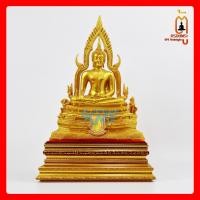 ราคา ฐานรองพระขนาดใหญ่ ตั้งพระหน้าตัก9นิ้ว ฐานลายไทยสีเหลืองทอง ตู้ครอบพระ KPSThaistyle (43552803121)