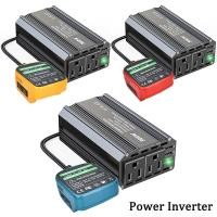 ราคา 300W Power Inverter DC 20V to AC 110V สําหรับ Makita/Dewalt/Milwaukee 18V แบตเตอรี่อินเวอร์เตอร์ Charger แหล่งจ่ายไฟพร้อมพอร์ต AC และ USB (42109087785)