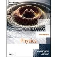 ราคา Physics, 12th Edition, International Adaptation by Cutnell (Wiley Textbook) (20135383564)