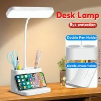 ราคา โคมไฟตั้งโต๊ะอ่านหนังสือ โคมไฟตั้งโต๊ะ led ไฟหัวเตียง ไฟตั้งโต๊ะ แสงได้3สี (24757250571)