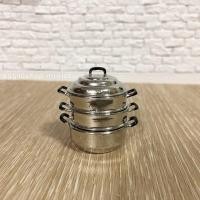 ราคา [ของจิ๋ว] หม้อนึ่งจิ๋ว ของเล่นจิ๋ว (5517669070)