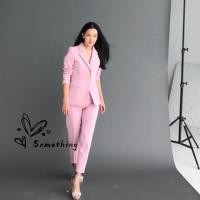 ราคา สื้อสูท+กางเกงขายาว ป้ายSomething (1423795187)