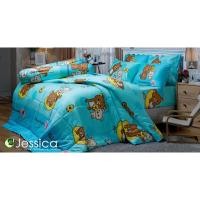 ราคา ลิขสิทธิ์แท้100% ชุดผ้าปูที่นอน 6ฟุต รวมผ้านวม ครบชุด รุ่น cotton100% Rilakkuma รุ่นRKC002 รุ่น cotton 100% (114525963)