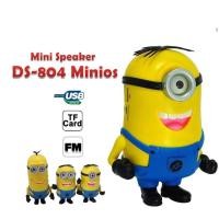 ราคา ลำโพงพกพา USB Mini Speaker DS-804 Minions (4214632653)