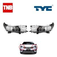 ราคา TYC ไฟหน้า โคมไฟ Toyota Altis โตโยต้า อัลติส ปี 2014-2018 (8095868311)