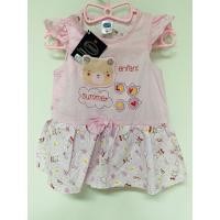 ราคา ชุดสวยผ้าป่านEnfantไซส์น้อง60 (8628208344)