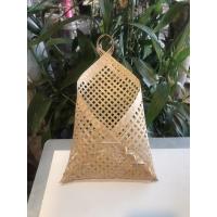 ราคา ซองสานไม้ไผ่#ชะลอมไม้ไผ่สาน#ตระกร้าไม้ไผ่สาน# (ขนาด 7” ) (7946045075)