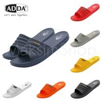 ราคา ADDA 53M01 รองเท้าแตะ รองเท้าลำลอง สำหรับผู้ชาย แบบสวม รุ่น ไซส์ 7-10 สี ดำ เทา กรม ส้ม แดง เหลือง ขาว Maksim (25469820555)