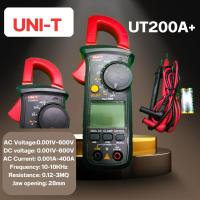ราคา UNI-T UT200A+ คลิปแอมป์ ดิจิตอล AC DC แคมป์มัลติมิเตอร์ รุ่นUT200A วัดแรงดันไฟได้สูงสุด600v AC/DC (24778548264)