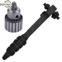 ราคา POP 2 in 1 Universal Hand เจาะ Ratchet สําหรับประแจกุญแจเจาะ Chuck Spanner Handle Combo Grip ซ่อมเครื่องมือ (26237535055)