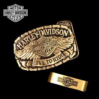 ราคา หัวเข็มขัดฮาร์เลย์ เดวิดสัน Harley Davidson Buckle แถมฟรีห่วงทองเหลือง (19463500554)