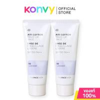 ราคา The Face Shop Air Cotton Make Up Base SPF30 PA++ [35ml x 2pcs] #02 Lavender. (1599950876)