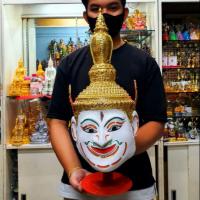 ราคา เศียรพระอิศวร ขนาดครอบหัว งานปิดทองประดับเพชร (7820053119)